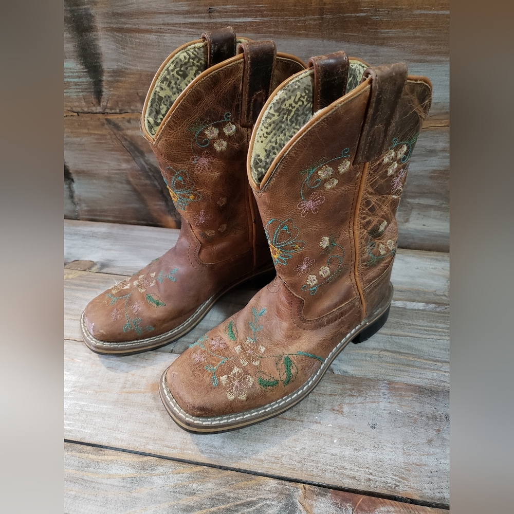 Smokey Mountain Little Girls Boots 13.5